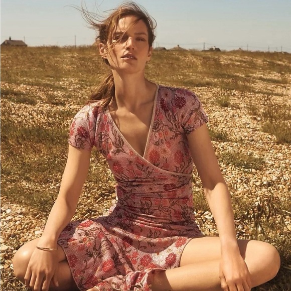 Anthropologie Dresses & Skirts - ANTHROPOLOGIE CECILIA PRADO Posy Maxi Floral Print Sweater Dress Sz P/S